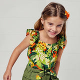 Mayoral Blouse - Green-3.131-036 2-Pumpkin Pie Kids Canada