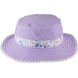 Millymook Reversible Bucket Hat - Imogen Floral-Pumpkin Pie Kids Canada