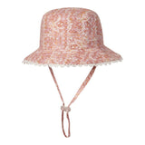 Millymook Reversible Bucket Hat - Sadie Blush-Pumpkin Pie Kids Canada