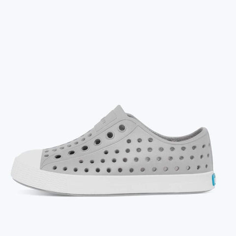 Native Shoes Jefferson - Pigeon Grey/Shell White-Pumpkin Pie Kids Canada