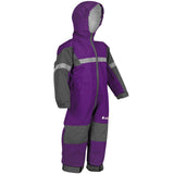 Oaki Trail One Piece Rain Suit - Deep Purple-235128 3-Pumpkin Pie Kids Canada