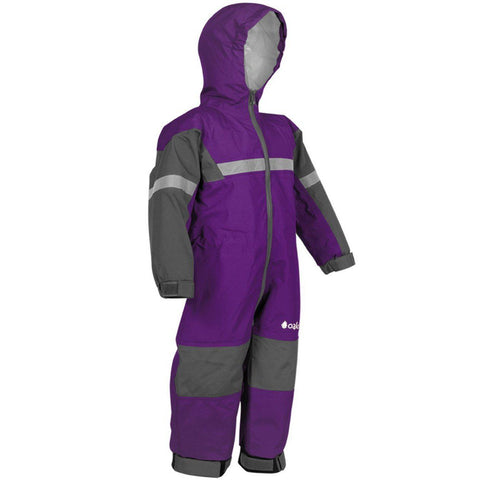 Oaki Trail One Piece Rain Suit - Deep Purple-235128 3-Pumpkin Pie Kids Canada