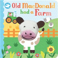 Old MacDonald Had a Farm Finger Puppet Board Book-9781680524352-Pumpkin Pie Kids Canada