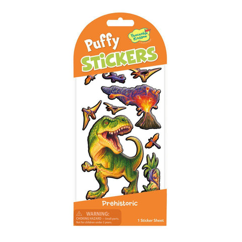 Peaceable Kingdom Stickers - Puffy Prehistoric Dinosaur-Pumpkin Pie Kids Canada