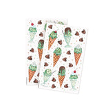 Peaceable Kingdom Stickers - Scratch & Sniff Mint Chocolate Chip-STK236-Pumpkin Pie Kids Canada