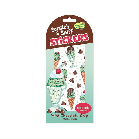 Peaceable Kingdom Stickers - Scratch & Sniff Mint Chocolate Chip-STK236-Pumpkin Pie Kids Canada