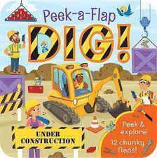 Peak-A-Flap Dig Book-Pumpkin Pie Kids Canada