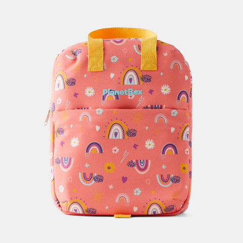 PlanetBox Lunch Tote Bag - Peach Rainbow-Pumpkin Pie Kids Canada