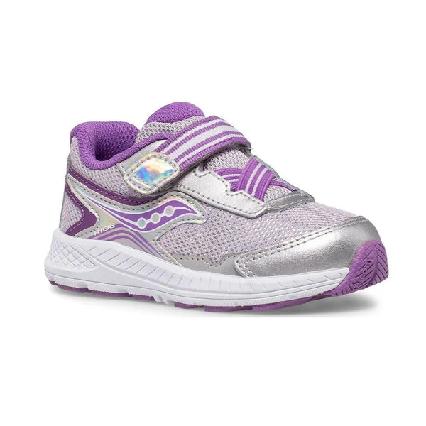 Saucony Ride Sneaker - Silver Purple-Sl165536 7 W-Pumpkin Pie Kids Canada