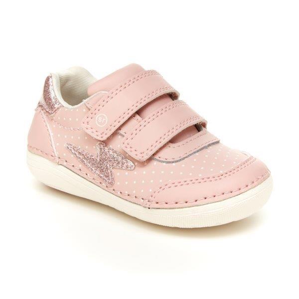 Stride Rite SM Kennedy Sneaker - Pink-BG018004 3.5 W-Pumpkin Pie Kids Canada