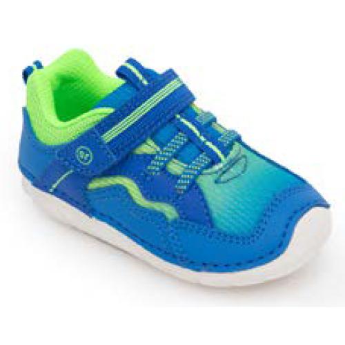 Stride Rite SM Kylo Sneaker - Blue-Pumpkin Pie Kids Canada