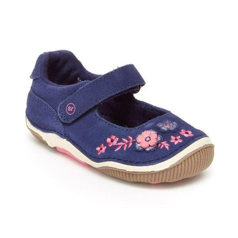 Stride Rite SRT Alise Mary Jane - Navy-Pumpkin Pie Kids Canada