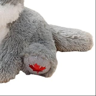 Stuffed Animal House Maplefoot Wolf 7"-MF-10-Pumpkin Pie Kids Canada