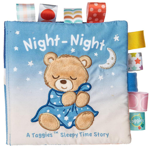 Taggies Soft Book - Starry Night Teddy-MM-40140-Pumpkin Pie Kids Canada