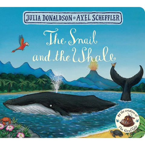 The Snail and the Whale Board Book-9781509830442-Pumpkin Pie Kids Canada