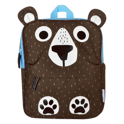 Zoocchini Square Backpack - Bear-ZOO28101-Pumpkin Pie Kids Canada