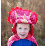 Great Pretenders Triceratops Hooded Cape 3-5 years-56775-Pumpkin Pie Kids Canada