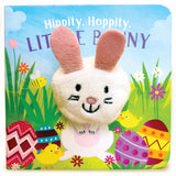 Little Learners Hippity, Hoppity, Little Bunny Finger Puppet Book-9781680524772-Pumpkin Pie Kids Canada