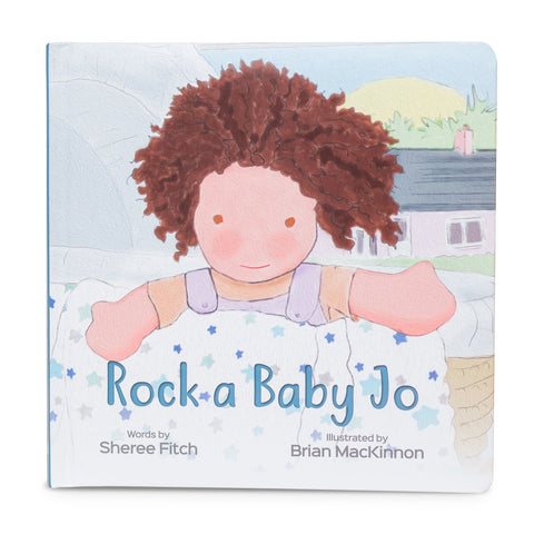 Lulujo Rock-a-Baby Jo Book-LJ821B-Pumpkin Pie Kids Canada