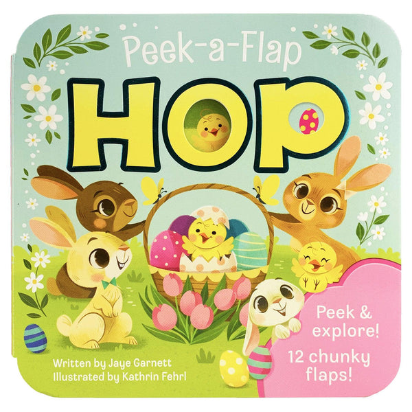 Peek-A-Flap: Hop Book-9781680527797-Pumpkin Pie Kids Canada